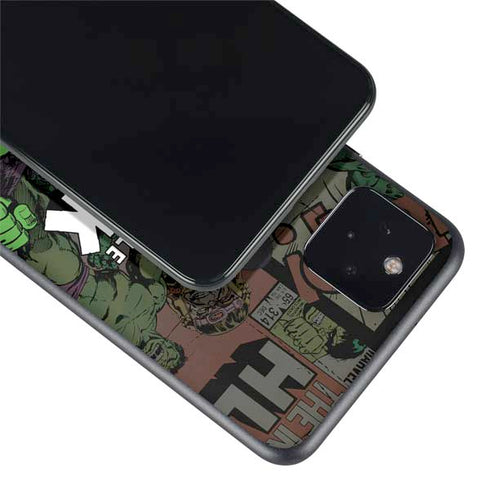 Marvel Classic Comics Hulk Fighter Vintage Google Pixel 5a Skin